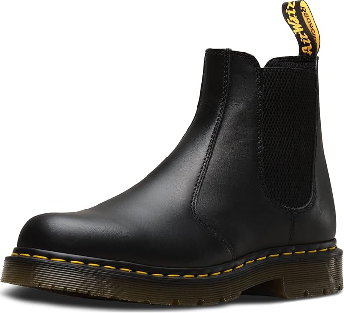 Dr. Marten Chelsea leather boot perfect for fall transition and all weather